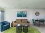 Thumbnail 11 of 60 - Living room at The Regency Apartments in Tempe AZ