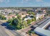 Thumbnail 23 of 29 - Aerial view at University Park Apartments in Tempe AZ Nov 2020