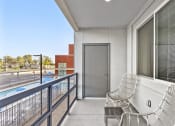 Thumbnail 21 of 48 - Apartment balcony at V on Broadway Apartments in Tempe AZ November 2020 (2)