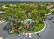 Thumbnail 35 of 43 - Arial View at The View At Catalina Apartments in Tucson, AZ
