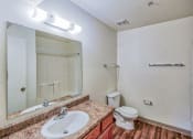 Thumbnail 5 of 10 - Bathroom at Los Altos Apartments in Las Cruces