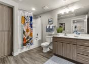 Thumbnail 18 of 48 - Bathroom at V on Broadway Apartments in Tempe AZ November 2020