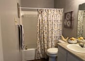Thumbnail 11 of 13 - Bathroom at Wellington Estates Apartments in San Antonio TX