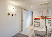 Thumbnail 6 of 60 - Bathroom sink at The Regency Apartments in Tempe Arizona July 2020