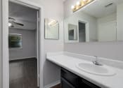 Thumbnail 32 of 64 - Bathroom Vanity at The Villas at Quail Creek Apartments in Austin Texas June 2021