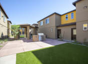 Thumbnail 21 of 23 - BBQ Grill Area at San Mateo Townhomes in Phoenix Arizona July 2021