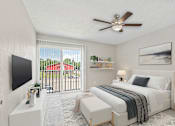 Thumbnail 10 of 19 - Bedroom at Falls at Mill Creek in Nashville Tennessee