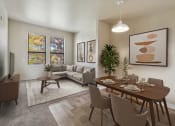 Thumbnail 2 of 32 - Dining and LIving Room Area at Copper Ridge Apartments in Kingman