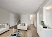 Thumbnail 8 of 19 - Down Stairs Living Room at Falls at Mill Creek in Nashville Tennessee
