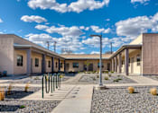 Thumbnail 14 of 24 - Exterior and landscaping at Generations at West Mesa Apartments in Albuquerque NM 4-2020