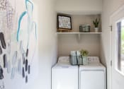 Thumbnail 17 of 23 - In unit washer and dryer at San Mateo Townhomes in Phoenix AZ July 2021