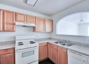 Thumbnail 1 of 10 - Kitchen at Mira Vista Apartments in Las Cruces