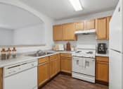 Thumbnail 1 of 36 - Kitchen at Somerset Village Apartments in Kingman Arizona