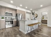 Thumbnail 8 of 48 - Kitchen at V on Broadway Apartments in Tempe AZ November 2020 (2)