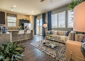 Thumbnail 14 of 34 - Living Room & Dining Area (2 Bedroom) at Palm Valley Villas in Goodyear, AZ