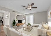 Thumbnail 6 of 19 - Living Room at Falls at Mill Creek in Nashville Tennessee