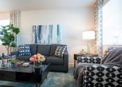 Thumbnail 20 of 60 - Living room at San Vicente Townhomes in Phoenix AZ