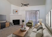 Thumbnail 45 of 65 - Living Room at Winterhaven Apartments in Tucson Arizona