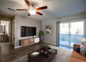 Thumbnail 13 of 64 - Livingroom at The Villas at Quail Creek Apartment Homes in Austin Texas