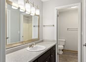 Thumbnail 37 of 42 - Master Bathroom at Laurel Valley Apartments in Mount Juliet Tennessee March 2021