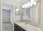 Thumbnail 36 of 42 - Master Bathroom Vanity at Laurel Valley Apartments in Mount Juliet Tennessee March 2021