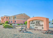 Thumbnail 9 of 10 - Monument Sign at Los Altos Apartments in Las Cruces