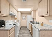 Thumbnail 1 of 24 - kitchen at Silver Cliffs Apartments in Bullhead City Arizona