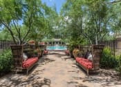 Thumbnail 11 of 16 - Outdoor Lounge Area at Canyon Crossroads Apartment Homes in Phoenix AZ