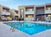 Thumbnail 15 of 19 - Pool at Olive East Apartment in Gilbert Arizona