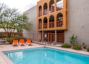 Thumbnail 19 of 22 - Pool at University Lofts Apartments near University of Arizona in Tucson Arizona