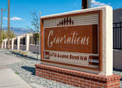 Thumbnail 19 of 24 - Signage at Generations at West Mesa Apartments in Albuquerque NM 4-2020