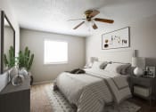 Thumbnail 25 of 64 - Spacious Bedroom at The Villas at Quail Creek Apartment Homes in Austin Texas