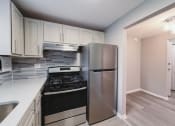 Thumbnail 2 of 24 - kitchen with stainless steel appliances at BAY SHORE APARTMENTS, Connecticut, 06512