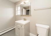 Thumbnail 17 of 24 - White Bathroom at BAY SHORE APARTMENTS, EAST HAVEN, 06512