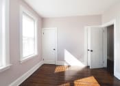 Thumbnail 28 of 55 - Bedroom with window at The Packard, West Hartford, CT
