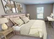 Thumbnail 11 of 40 - Brixin Franklin Apartments & Townhomes Renovated Bedroom