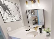 Thumbnail 14 of 40 - Brixin Franklin Apartments & Townhomes Renovated Bathroom