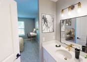 Thumbnail 13 of 40 - Brixin Franklin Apartments & Townhomes Renovated Bathroom