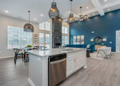 Thumbnail 13 of 30 - clubhouse with kitchen island