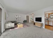 Thumbnail 11 of 38 - a living room with grey carpet and white walls