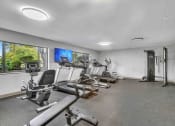 Thumbnail 8 of 46 - the gym has plenty of exercise equipment and windows