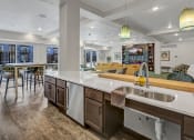 Thumbnail 32 of 41 - the reserve at city center spacious kitchen and living area