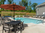 Thumbnail 13 of 25 - our apartments have a resort style pool and patio