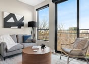 Thumbnail 28 of 82 - waterford bluffs apartments  living room