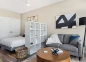 Thumbnail 27 of 82 - waterford bluffs apartments living room