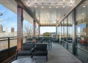 Thumbnail 54 of 82 - waterford bluffs rooftop lounge area
