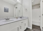 Thumbnail 14 of 20 - The Streams Apartment Homes Bathroom Vanity