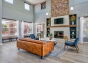 Thumbnail 18 of 41 - Clubhouse with fireplace