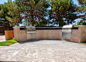Thumbnail 57 of 57 - two barbecue grills on the side of a driveway