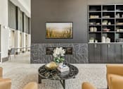 Thumbnail 34 of 39 - leasing center and clubhouse with fireplace at Tapestry Headwaters in Kissimmee, FL